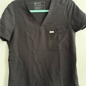 Figs Women’s Black Catarina Scrub Top